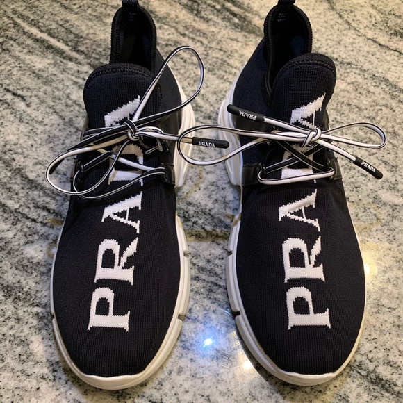 prada xy knit sneakers